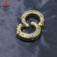 Load image into Gallery viewer, Antique Boho Tribal Cuff Bracelet
