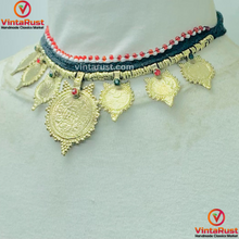 Load image into Gallery viewer, Handmade Vintage Coins Choker Necklace
