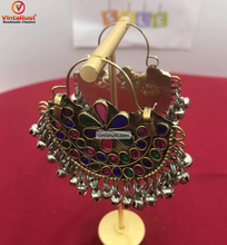 Load image into Gallery viewer, Vintage Tribal Bell Dangle Earrings
