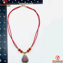 Load image into Gallery viewer, Beaded Chain Handmade Pendant Necklace
