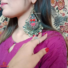 Load image into Gallery viewer, Tribal Massive Boho Dangle Earrings
