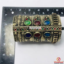 Load image into Gallery viewer, Big Massive Gypsy Vintage Cuff Bracelet
