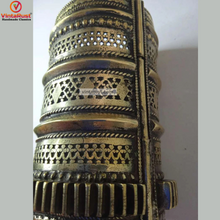 Load image into Gallery viewer, Handmade Golden Vintage Boho Handcuff Bracelet
