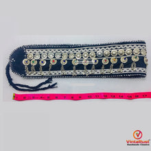 Load image into Gallery viewer, Vintage Belt With Buttons With Laces
