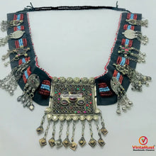 Load image into Gallery viewer, Kuchi Belly Belt With Big Pendant and Vintage Coins
