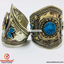 Load image into Gallery viewer, Boho Style Handmade Cuff Bracelet
