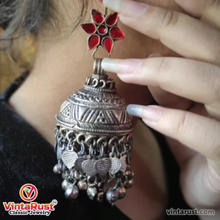 Load image into Gallery viewer, Handmade Vintage Jhumka Earrings
