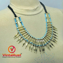 Load image into Gallery viewer, Ethnic Handmade Necklace With Earrings  Jewelry Set

