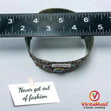 Load image into Gallery viewer, Gypsy Kuchi Bracelet With Beaded Stones

