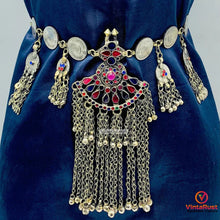 Load image into Gallery viewer, Coins Belly Dance Costume Statement Belt
