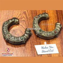 Load image into Gallery viewer, Antique Boho Tribal Cuff Bracelet
