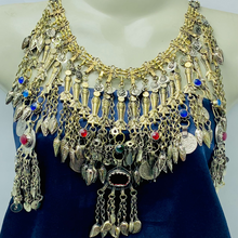 Load image into Gallery viewer, Oversized Necklace Embellished with Fish Motifs
