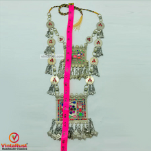 Load image into Gallery viewer, Handmade Silver Boho Multilayer Necklace
