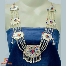 Load image into Gallery viewer, Nomadic Silver Kuchi Necklace
