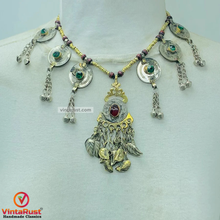 Load image into Gallery viewer, Handmade Ethnic Tribal Beaded Chain Necklace
