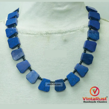 Load image into Gallery viewer, Natural Blue Lapis Lazuli Gemstone Necklace
