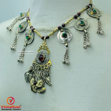 Load image into Gallery viewer, Handmade Ethnic Tribal Beaded Chain Necklace

