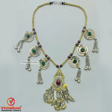 Load image into Gallery viewer, Handmade Ethnic Tribal Beaded Chain Necklace

