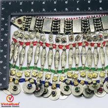 Load image into Gallery viewer, Gypsy Multicolor Necklace with Coins and Beads
