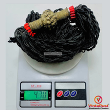 Load image into Gallery viewer, Tribal Black Beaded Layered Necklace
