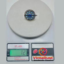 Load image into Gallery viewer, Kuchi Tribal Nomad Ring with Lapis Lazuli

