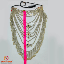 Load image into Gallery viewer, Multilayers Vintage Silver Kuchi Necklace
