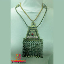Load image into Gallery viewer, Vintage Two Layers Tribal Pendant Necklace
