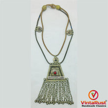 Load image into Gallery viewer, Vintage Two Layers Tribal Pendant Necklace
