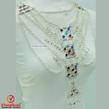 Load image into Gallery viewer, Handmade Gypsy Multilayers Pendant and Chain Necklace
