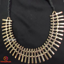Load image into Gallery viewer, Tribal Antique Metal Statement Choker Necklace
