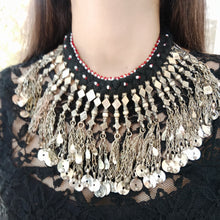 Load image into Gallery viewer, Statement Long Dangling Tassels Necklace
