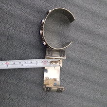Load image into Gallery viewer, Boho Kuchi Cuff Bracelet With Lapis Stones
