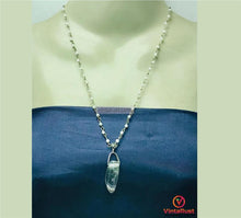 Load image into Gallery viewer, Handmade Clear Quartz Pendant Necklace
