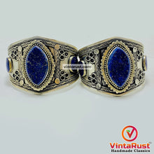 Load image into Gallery viewer, Adjustable Lapis Lazuli Stone Bracelet
