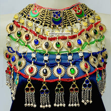 Load image into Gallery viewer, Antique Choker Necklace With Motifs and Tassels
