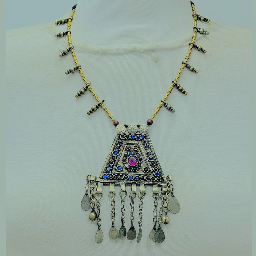 Antique Handmade Bohemian Style Necklace