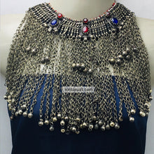 Load image into Gallery viewer, Antique Statement Choker Necklace With Dangling Bells
