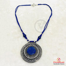 Load image into Gallery viewer, Blue Lapis Lazuli Handmade Pendant Necklace
