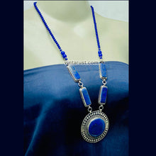 Load image into Gallery viewer, Blue Lapis Lazuli Pendant Necklace
