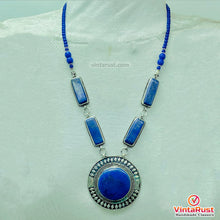 Load image into Gallery viewer, Blue Lapis Lazuli Pendant Necklace
