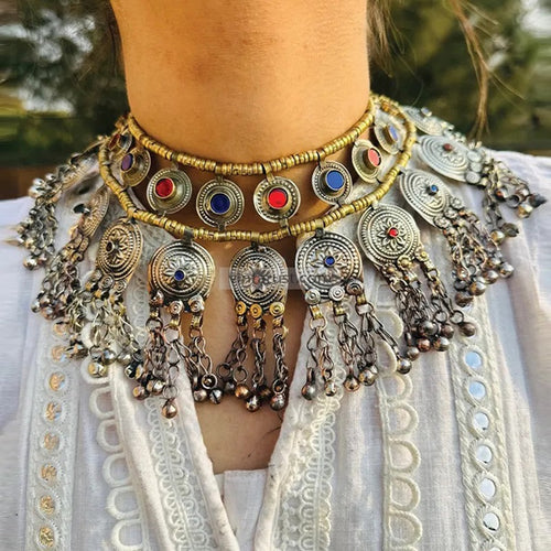 Bohemian Handmade Multi Layer Choker Necklace