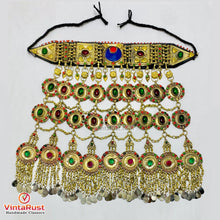 Load image into Gallery viewer, Bohemian Oversized Glass Statement Choker Necklace
