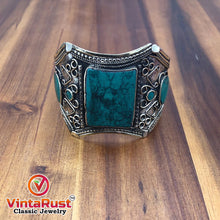 Load image into Gallery viewer, Vintage Kuchi Cuff Boho Ethnic Bracelet
