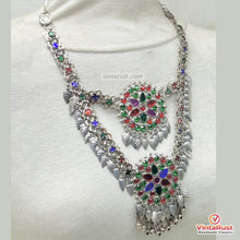 Load image into Gallery viewer, Boho Kuchi Multicolor Statement Necklace
