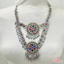 Load image into Gallery viewer, Boho Kuchi Multicolor Statement Necklace
