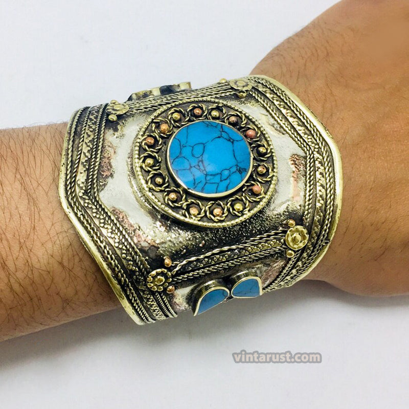 Boho Style Handmade Cuff Bracelet