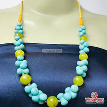 Load image into Gallery viewer, Boho Turquoise Stone Beaded Necklace
