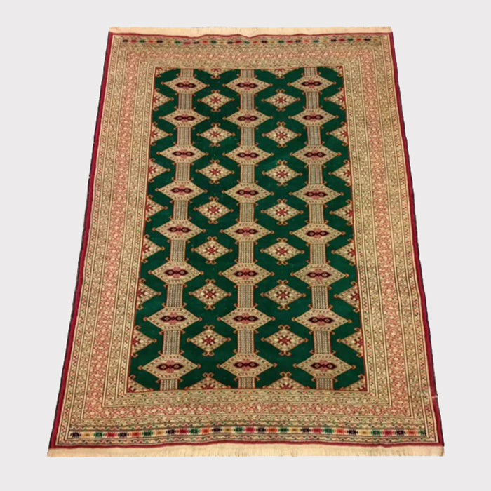Cultural Handmade Turkmen Rug