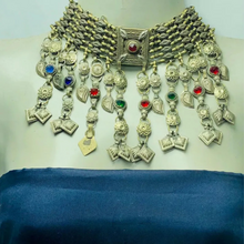 Load image into Gallery viewer, Dangling Tassels Vintage Choker Necklace
