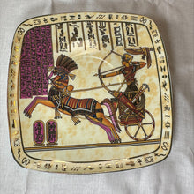 Load image into Gallery viewer, Egyptian Hunting Porcelain Decorative Plate
